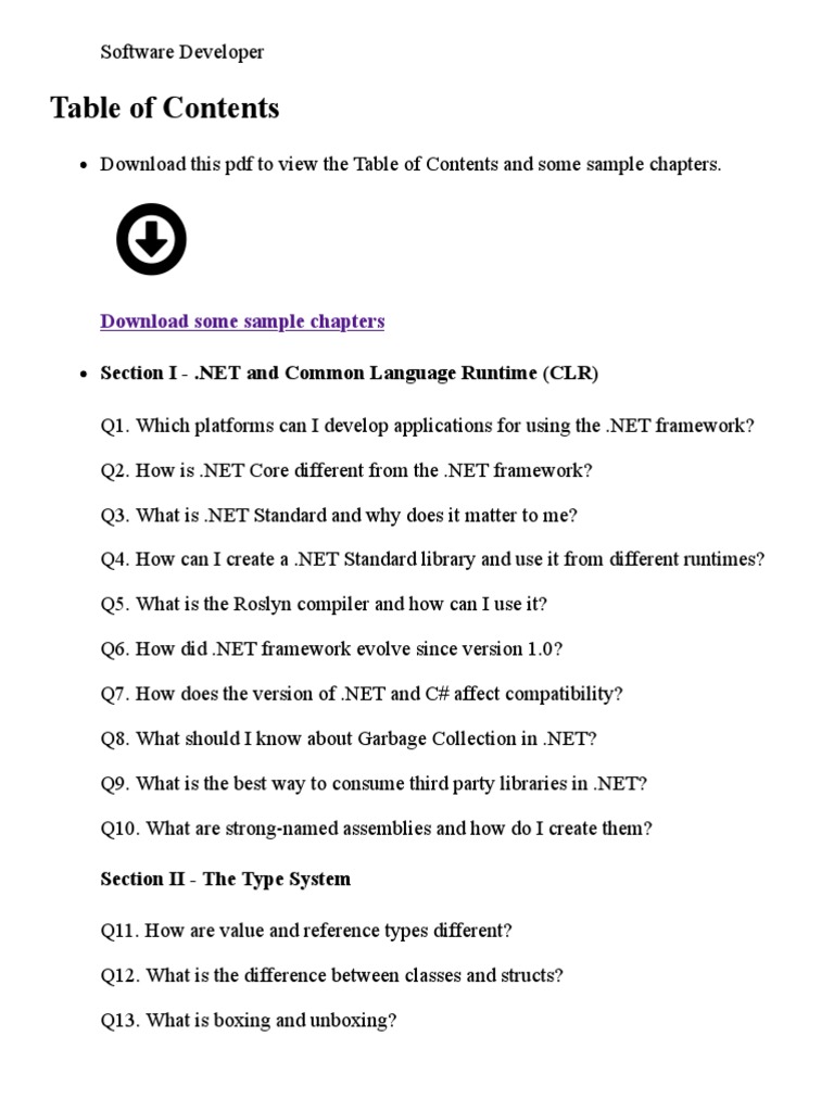 Essential C# and .NET Guide | PDF | Language Integrated Query | C Sharp ...