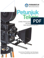 Juknis Lomba Penulisan Kritik Resensi Dan Artikel Film 2021