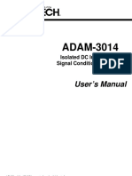 ADAM-3014 Isolated DC Input/Output Module Manual