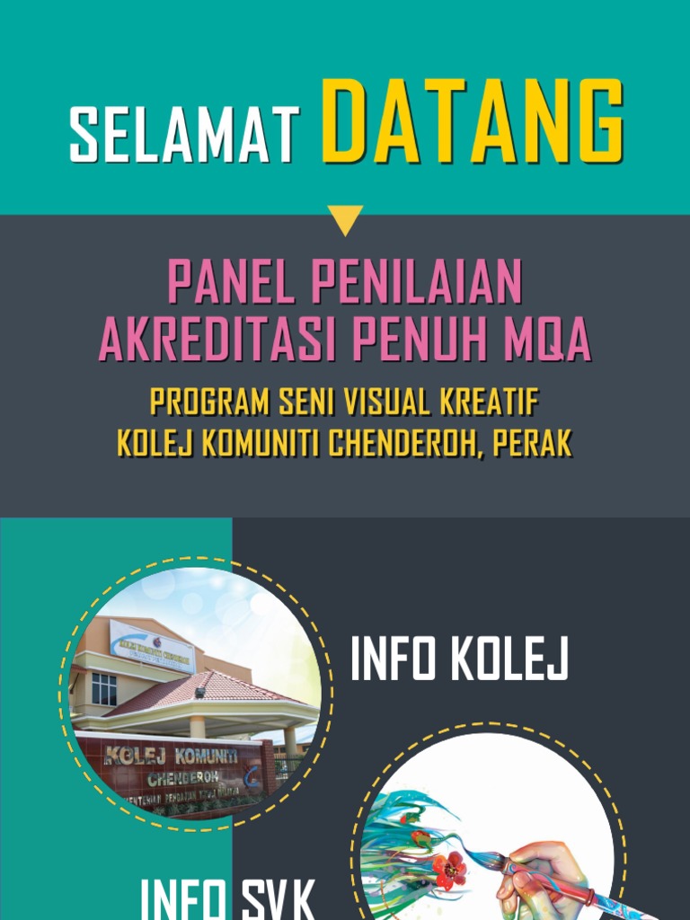Kolej Komuniti Chenderoh Mqa Pdf