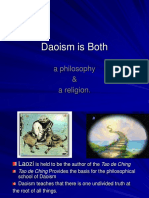 Daoism Is Both: A Philosophy & A Religion