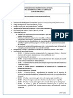 GFPI-F-019 Guía de Aprendizaje Excavadora Hidráulica - 2019