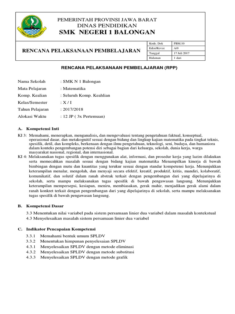 Rpp Kd 3 3 4 3 Pdf
