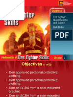 Fire Fighter Qualifications and Safety Skill Drills