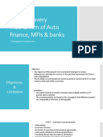 Loan Recovery Strategies for Auto Finance in Bangladesh