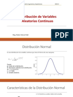 Estadistica Inferencial - Clase 4 - Distribuciones de Variables Aleatorias Continuas