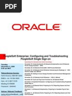 Configuring Troubleshooting SSO