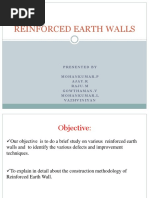 Reinforced Earth Wall Construction Guide | PDF | Concrete | Drainage