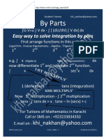 Easy Way To Solve by Part by Nasir Ahmed Khan