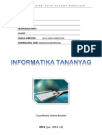 Informatika Tananyag