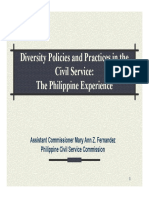 Diversity Policies and Practices in The CS