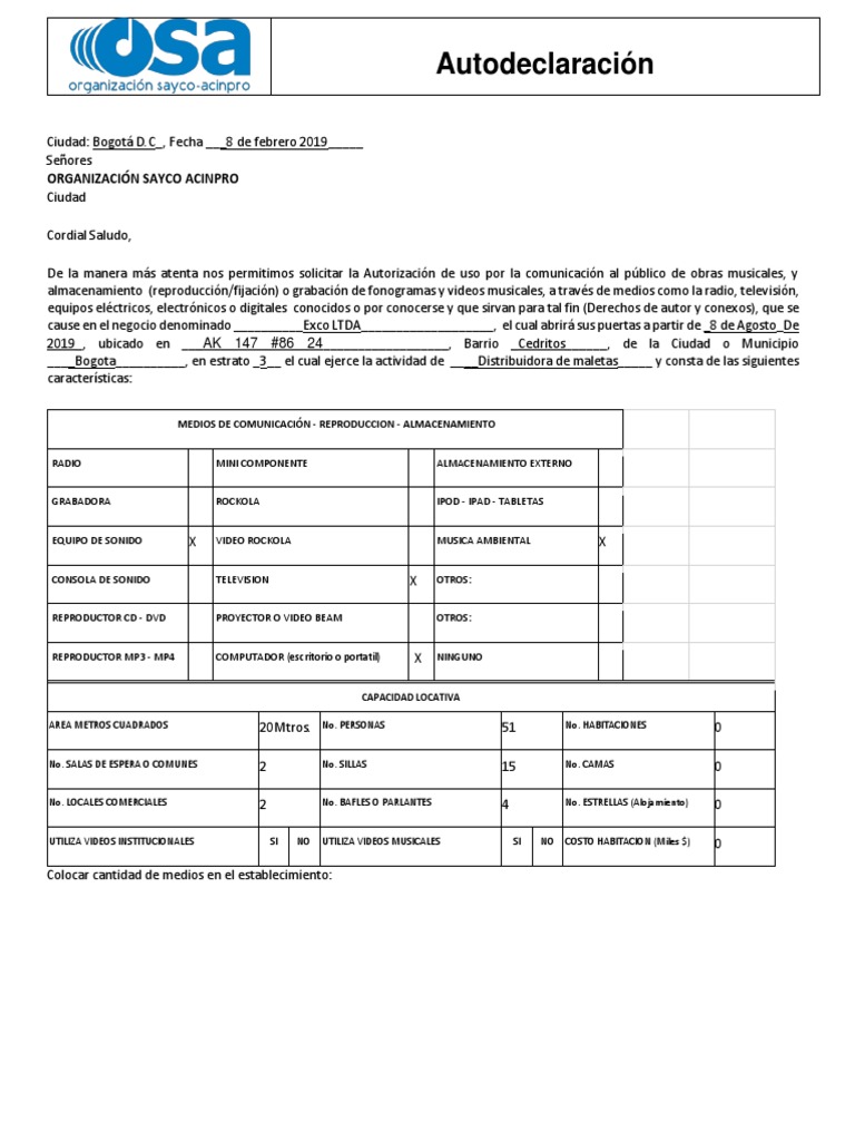Formulario