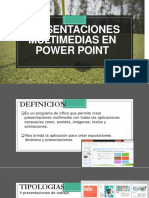 Presentaciones Multimedias en Power Point
