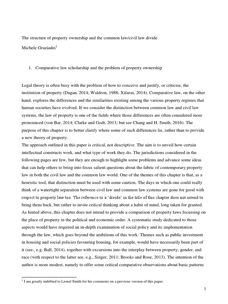 I Am Greatly Indebted To Lionel Smith For His Comments On A Previous ...
