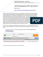 Membuat Aplikasi Android Menggunakan Mit App Inventor PDF