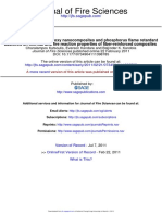 Combined Effect of Flame Retardant