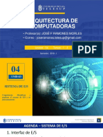 Clases Arquitectura de Computadoras U4 Sistema de Eys