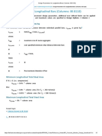 Design Parameters for Longitudinal Bars (Columns_ BS 8110)