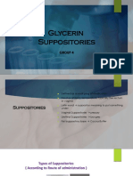 DDS Glycerin Supp Postlab