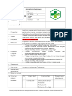 Sop Disinfeksi Ruangan