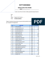 Draft BA Stock Opname Puskesmas 2014