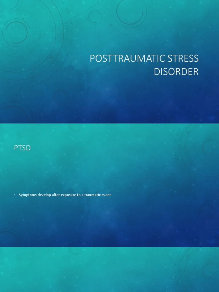 Understanding Post-Traumatic Stress Disorder | PDF | Posttraumatic ...