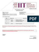 5th Sem Course Registration