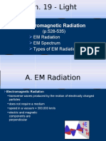 Ch. 19 - Light: I. Electromagnetic Radiation