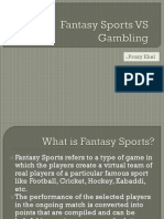 Fantasy Sports Vs Gambling - Proxy Khel