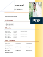 Muhammad: Personal Profile