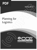 Planning For Logistics