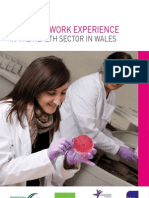 Enabling Work Experience: in The Health Sector in Wales