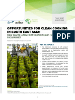 Opportunities For Clean Cooking in South East Asia: What Can We Learn From The Indonesian Fuel Conversion Programme?