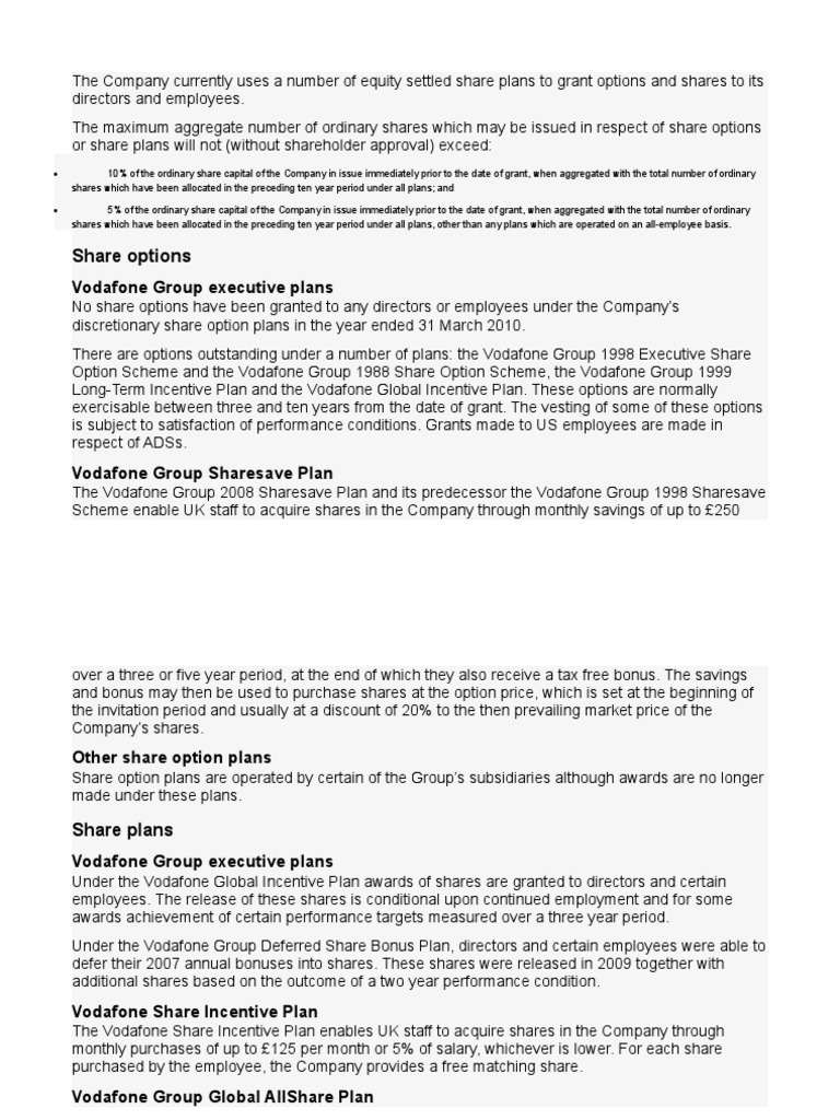 Example IFRS 2 | PDF | Option (Finance) | Stocks