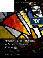 2.trinitarian Theology (Freedom and Necessity in Modern) (Gallaher, Brandon) 2016