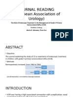 Journal Reading (European Association of Urology)