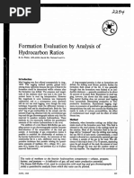 Formation Evaluation Hydrocarbon Ratios by Analysis Of: SPE-AIME, Bamid Div. National Lead Co