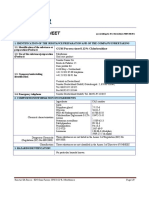 Safety Data Sheet: GUM Paroex Rinse 0.12% Chlorhexidine