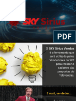 Treinamento SKY Sirius Vendas Windows - Versão 1.15.1 - PDF