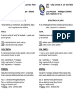 Radical e Desinência 8° Ano