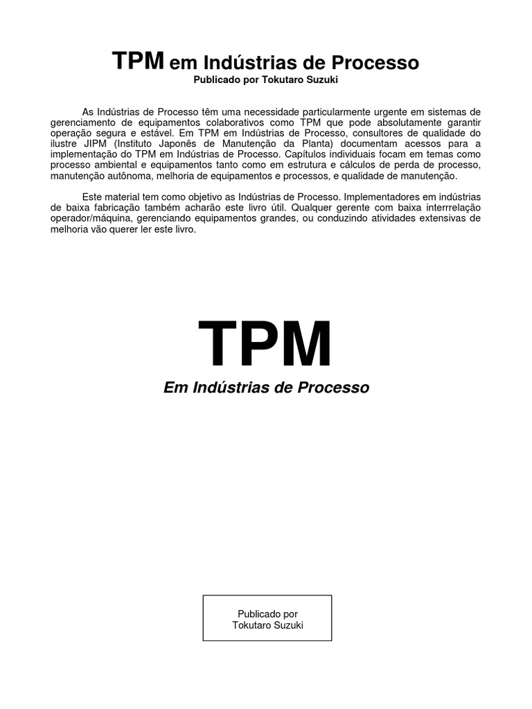 Arquivos WCM - Página 9 de 17 - Ajudo empresas e pessoas na implementação  do TPM - Manutenção Produtiva Total