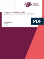 Guidance On Cryptoassets Feedback and Final Guidance To CP 19/3