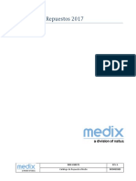 Catalogo de Repuestos Medix 2018