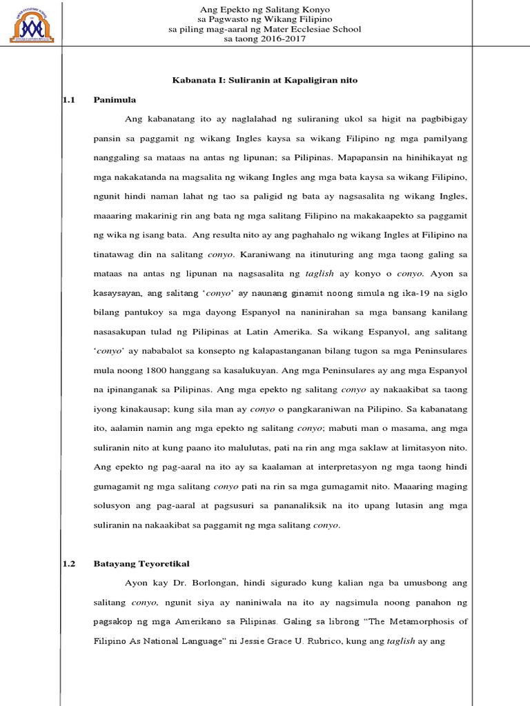 Epekto ng facebook sa pag aaral thesis 07 image