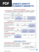 Complementi Diretti e Indiretti