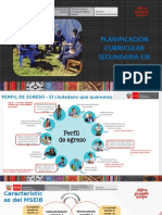 Planificación Curricular en Secundaria EIB