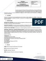 Gestión de ingreso, entrega de bienes y actualización de inventario en la DNBC