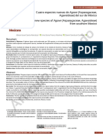 García-Mendoza Et Al 2019 Cuatro Especies PDF