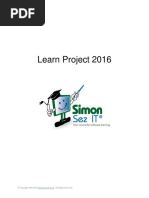 Microsoft Project 2016 For Beginners