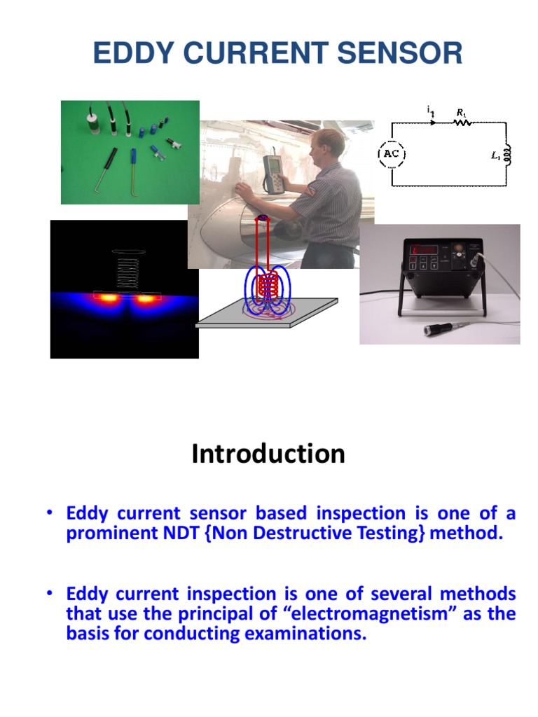 Eddy Current Sensors PDF Induction Electric Current